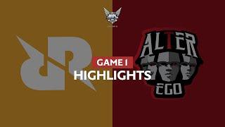 Game Highlight  RRQ Hoshi VS Alter Ego  MPL ID Season 6 Playoff GRAND FINAL  Game 1