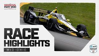 Race Highlights  2024 Honda Indy 200 at Mid-Ohio  INDYCAR SERIES