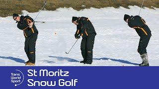 Snow Golf  St Moritz  Trans World Sport