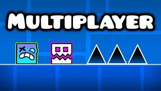 Playing Geometry Dash Multiplayer Minigames