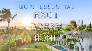 Maui Real Estate EPIC Home for Sale in Kaanapali Golf Estates