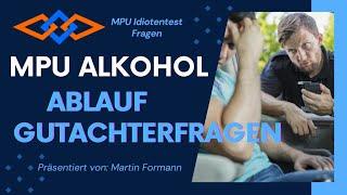 MPU wegen Alkohol Ablauf und Fragen einer Alkohol MPU 