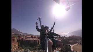 Paragliding in Tenerife. January 2020.