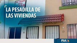 Reportaje  Les vendieron supuesta vivienda digna y recibieron una casa de pesadilla