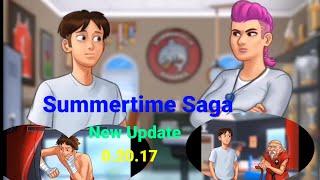 Summertime sagaNew updateV0.20.17Report card uncompleteLulu TVAdultgameplay