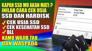 Cara mengecek kesehatan ssd di windows 10