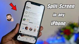 How to enable Split screen feature in any iPhone  Split screen in any iPhone