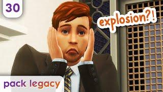 My sims apartment literally exploded 🫠  Episode 30  The Sims 4 Pack Legacy Challenge