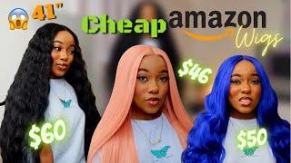 TESTING CHEAP AMAZON WIGS pt. 8764252214673265388  *WE BACK*