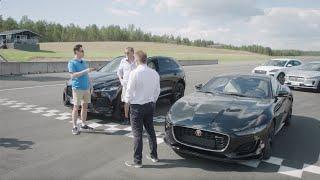 Markku Alén & Jaguar F-Type P450 AWD Coupé Teknavi 2021