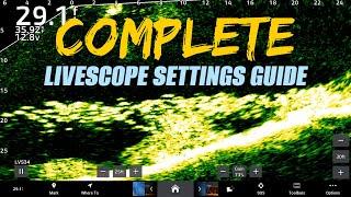 GARMIN LIVESCOPE 101 Complete Settings Guide