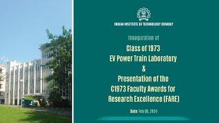 Inauguration of Class of 1973 EV Power Train Laboratory