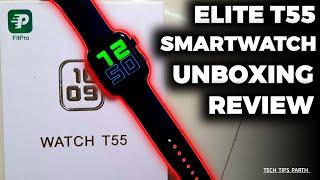 T55 Smartwatch UNBOXING & REVIEW  Hindi  Tech Tips Parth