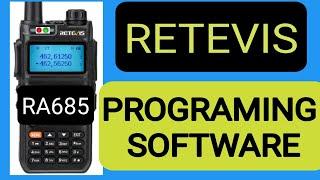 RETEVIS RA685 Programme Software & Chrip