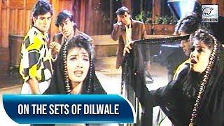 Raveena Tandon & Ajay Devgn On The Sets Of Dilwale  Flashback Video