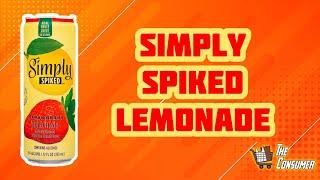 Review Simply Spiked Strawberry Lemonade