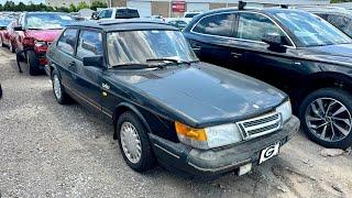 This 1988 Saab 900 Turbo was Abandoned at IAA Will it Run?