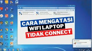 Cara Mudah Mengatasi WiFi Laptop Tidak Connect Internet