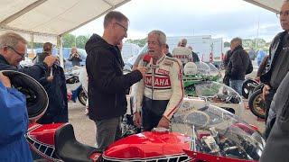 Classic Motorcycle Racing Mallory Park Bike Bonanza 7 July 2024 featuring Steve Baker