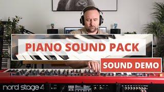 Nord Stage 4 - Piano Sound Pack  No Talking Sound Demo