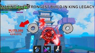 I Created the STRONGEST Build in king legacy...