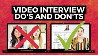 Video Interview TIPS  - How to Stand Out in Video Interview for Jobs