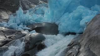 Nigardsbreen glacier in Jostedal National Park Norway