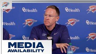 GM Sam Presti First Round Media Availability  2024 NBA Draft  OKC Thunder