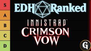 Every Innistrad Crimson Vow Commander RANKED Magic the Gathering Tier List