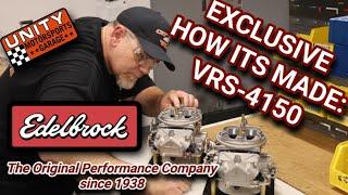 Edelbrock VRS-4150 YouTube EXCLUSIVE How its Made VRS-4150 SECRETS EXPOSED @EdelbrockTV