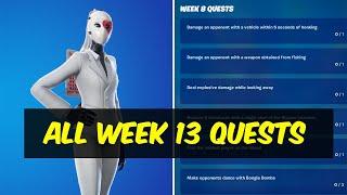 All Week 13 Season Quests in Fortnite Chapter 3 Season 3 - Full Guide