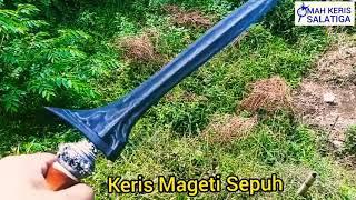 Keris Brojoguno Sepuh Original Ternyata Untuk Mewarangi Butuh Setelan Yang Pas Tidak Asal-asalan