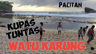 Watu karung pacitan kupas tuntas pantai watu karung pacitan wisata pacitan pantai watu karung best