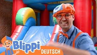 Blippi Deutsch - Amys Spielplatz Farben  Abenteuer und Videos für Kinder