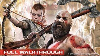 God of War PS4 Pro - Full Game Walkthrough 2018 1080p