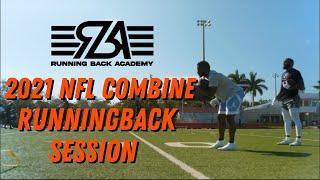 RBA NFL Combine Running Back Session With Javonte Williams Gerrid Doaks Brenden Knox