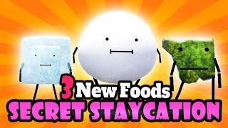 HOW TO GET ALL 3 NEW FOODS IN SECRET STAYCATION  APRIL FOOLS UPDATE  ROBLOX