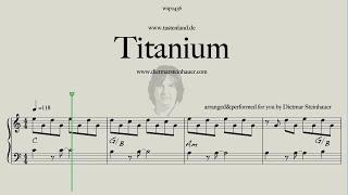 Titanium  -  Easy Piano