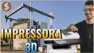 Impressora 3D na construção