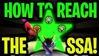 How to reach the ssa *IN MIDGAME*  roblox bee swarm simulator