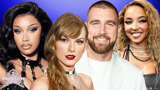 Taylor Swift & Travis Kelces relationship is FAKE  Cardi Bs WEIRD photoshoot  Tinashe backlash