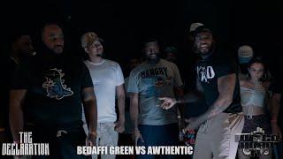 WEGOHARDTV PRESENTS  AWTHENTIC VS BEDAFFI GREEN