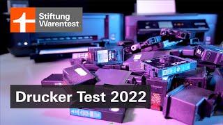 Test Drucker 2022 QualitätTintenverbrauch+Drucktempo im Vergleich Druckertest Stiftung Warentest