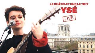 Ysé en live sur le toit du Châtelet