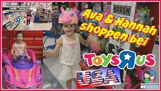 AVA SHOPPT IM TOYS R US  WAS kauft eine 5-JÄHRIGE im SPIELZEUGGESCHÄFT  Partnervideo mit Hannah