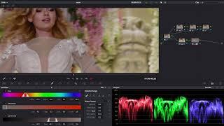 davinci resolve - процесс работы color grading cross process