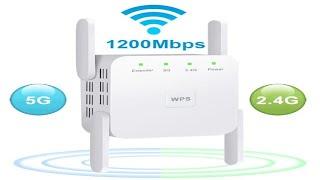 Wireless WiFi Repeater 2.4G5Ghz Setup