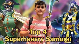 Yu-Gi-Oh Top 4 Superheavy Samurai Deck Profile