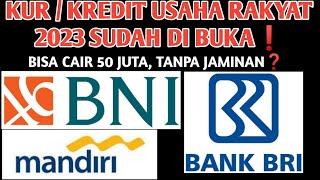 KUR DI BANK INI SUDAH DI BUKATanpa Jaminan bisa cair hingga 50 Juta