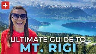 Ultimate Guide to Mt. Rigi  Day Trip from Lucerne Switzerland